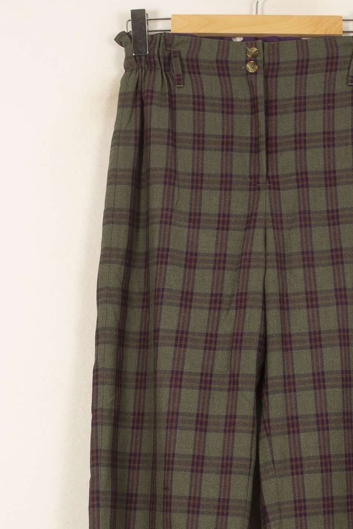 Pantalon Vert et Bordeaux - Taille S/36 de la marque Louise Misha | PARAD58824 - Vendu par Paradigme - Image 3