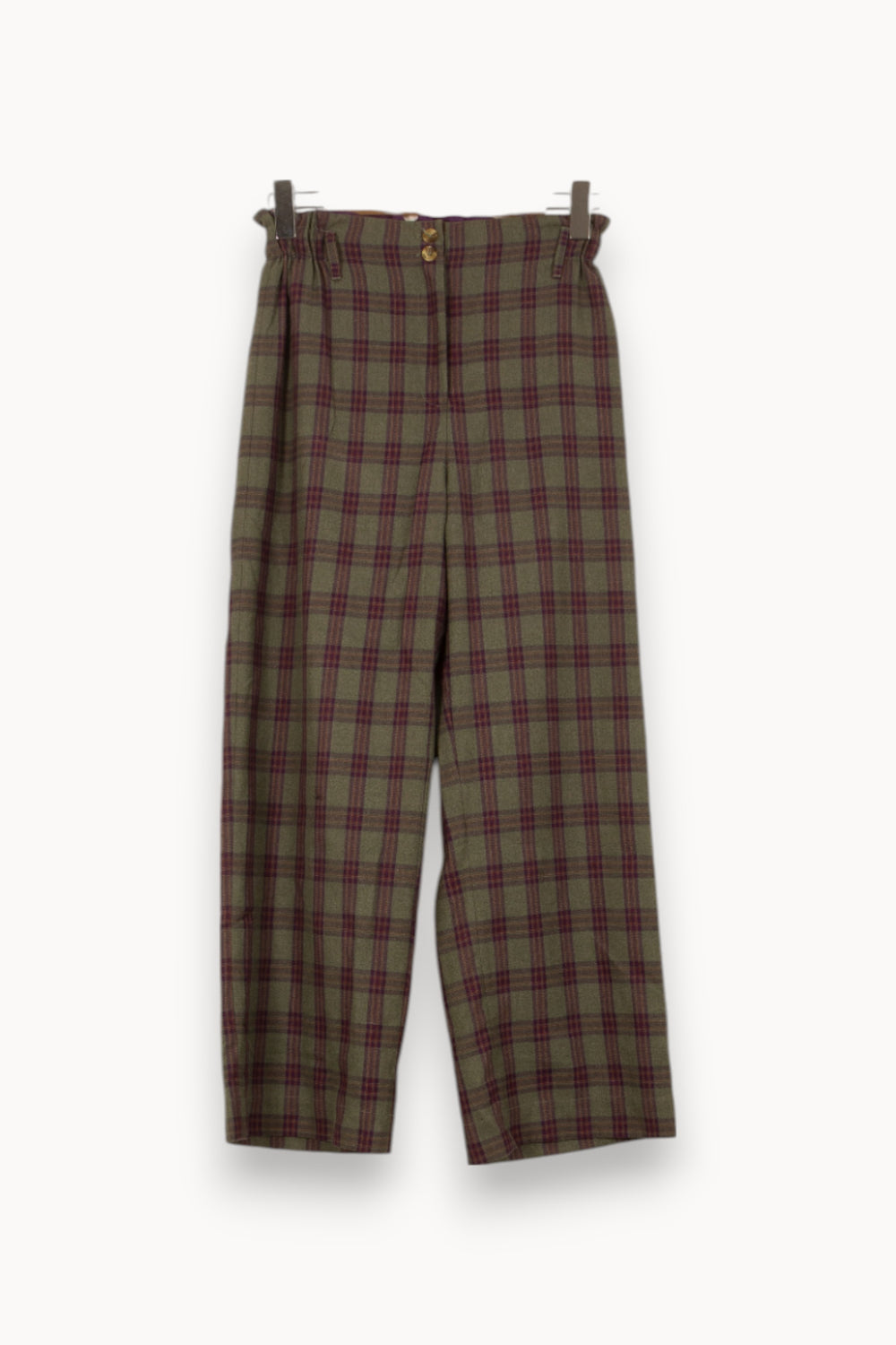 Pantalon Vert et Bordeaux - Taille S/36 de la marque Louise Misha | PARAD58824 - Vendu par Paradigme - Image 2