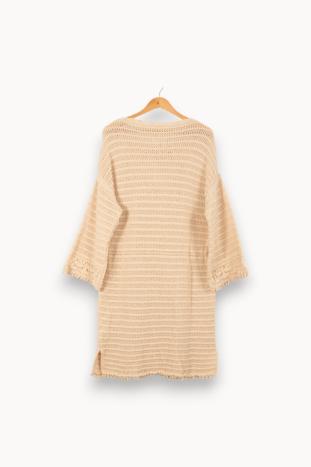 Robe Crochet Beige - Taille S/36 de la marque Louise Misha | PARAD58830 - Vendu par Paradigme - Image 4