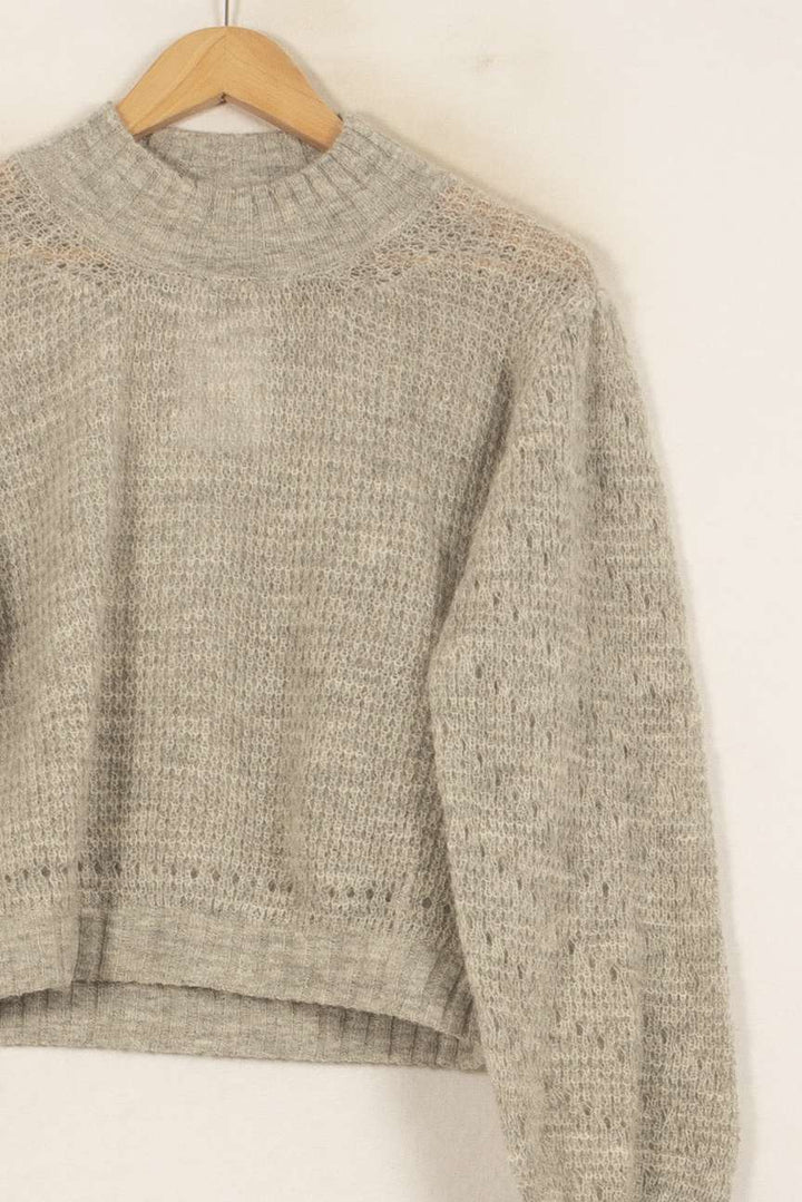 Pull Gris - Taille S/36 de la marque Louise Misha | PARAD58832 - Vendu par Paradigme - Image 3