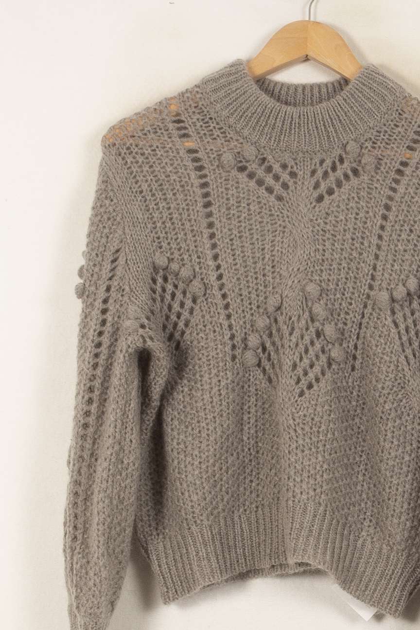 Pull Gris - Taille S/36 de la marque Louise Misha | PARAD58833 - Vendu par Paradigme - Image 3