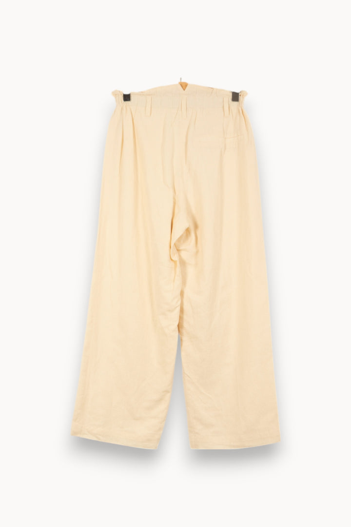 Pantalon Large Beige - Taille S/36 de la marque Louise Misha | PARAD58839 - Vendu par Paradigme - Image 4