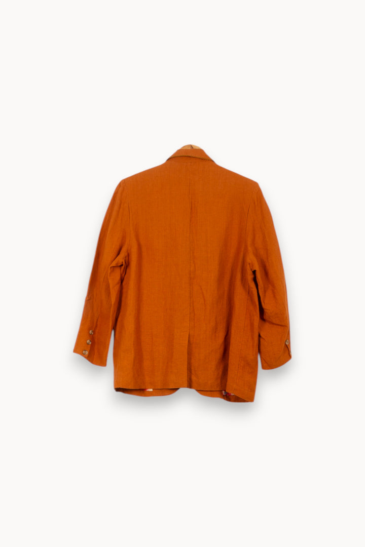 Blazer Orange - Taille S/36 de la marque Louise Misha | PARAD58851 - Vendu par Paradigme - Image 4
