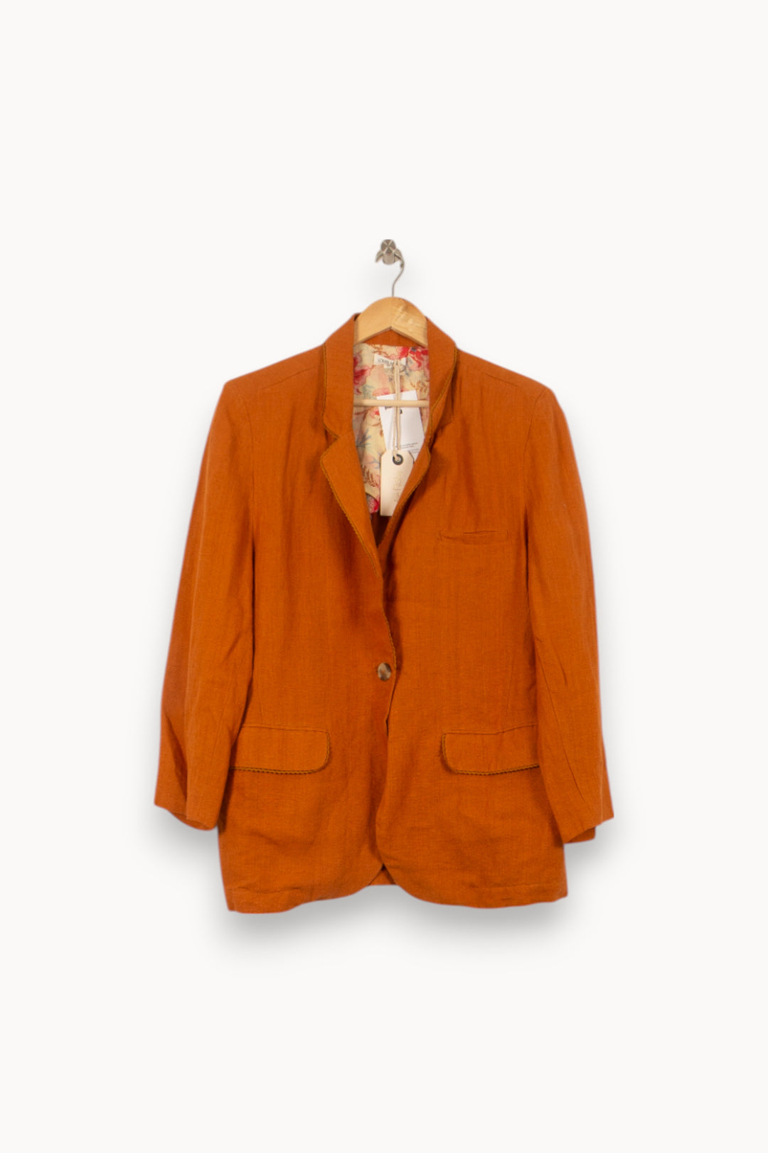 Blazer Orange - Taille S/36 de la marque Louise Misha | PARAD58851 - Vendu par Paradigme - Image 2