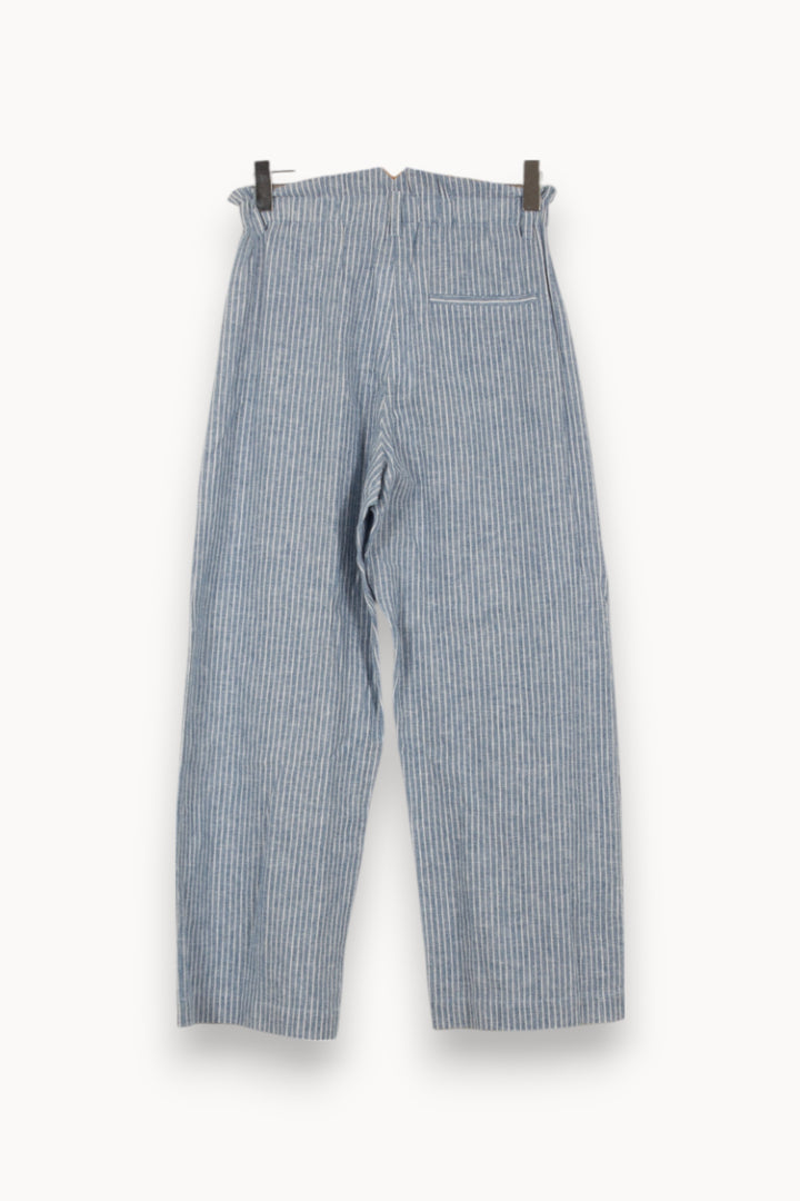 Pantalon Rayé Bleu et Blanc - Taille S/36 de la marque Louise Misha | PARAD58854 - Vendu par Paradigme - Image 4