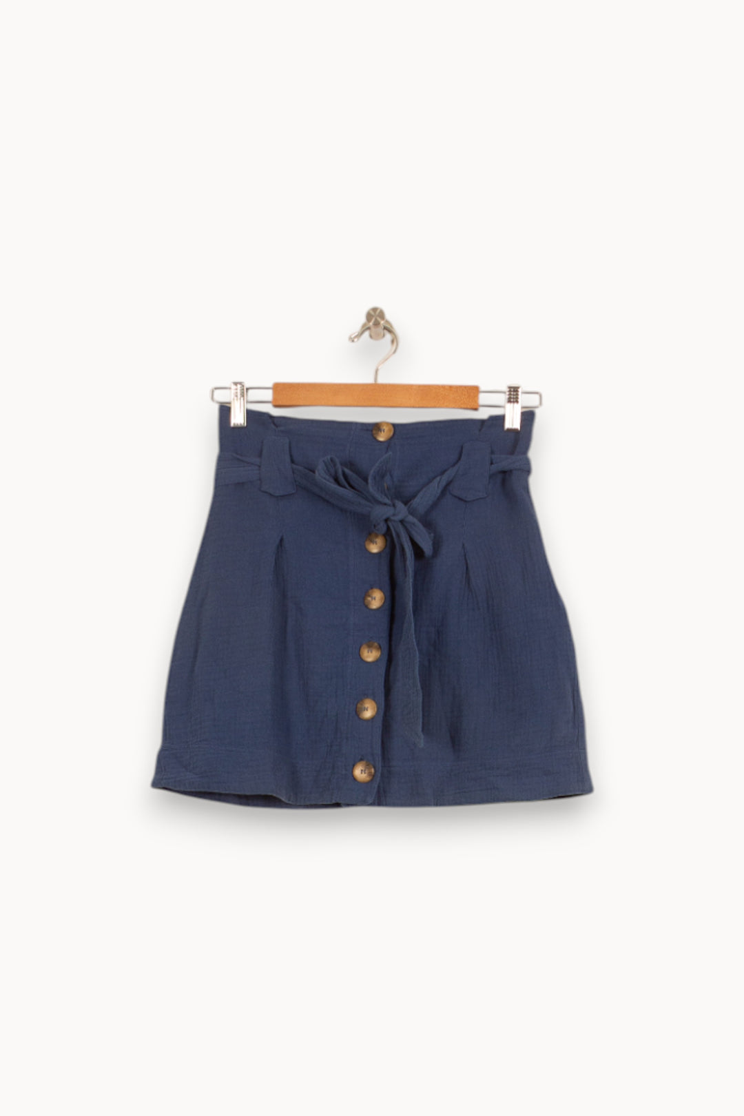 Jupe Courte Bleue - Taille XS/34 de la marque Sézane | PARAD58864 - Vendu par Paradigme - Image 2