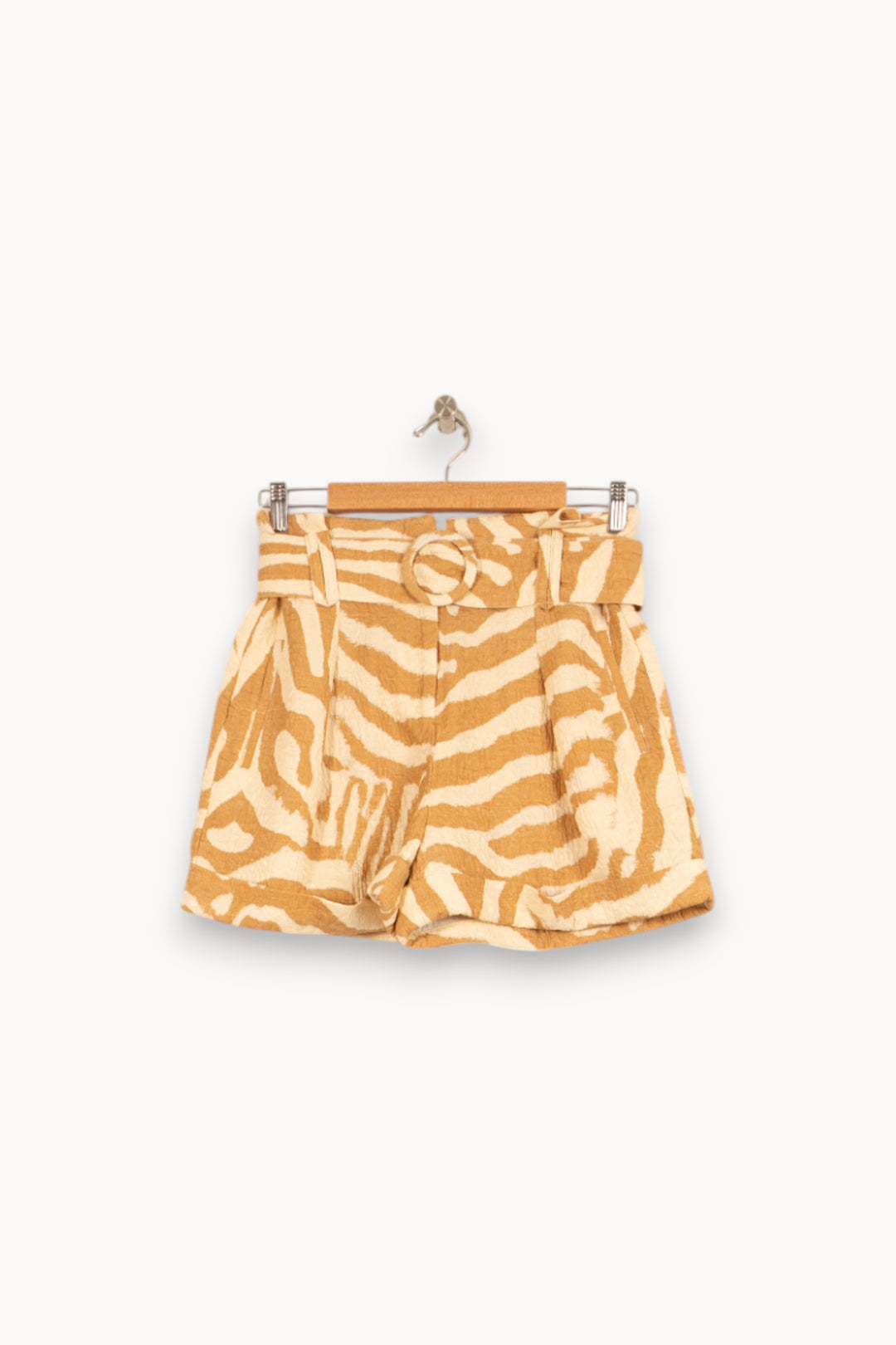 Short Jaune et Blanc - Taille L/40 de la marque Sézane | PARAD58866 - Vendu par Paradigme - Image 2