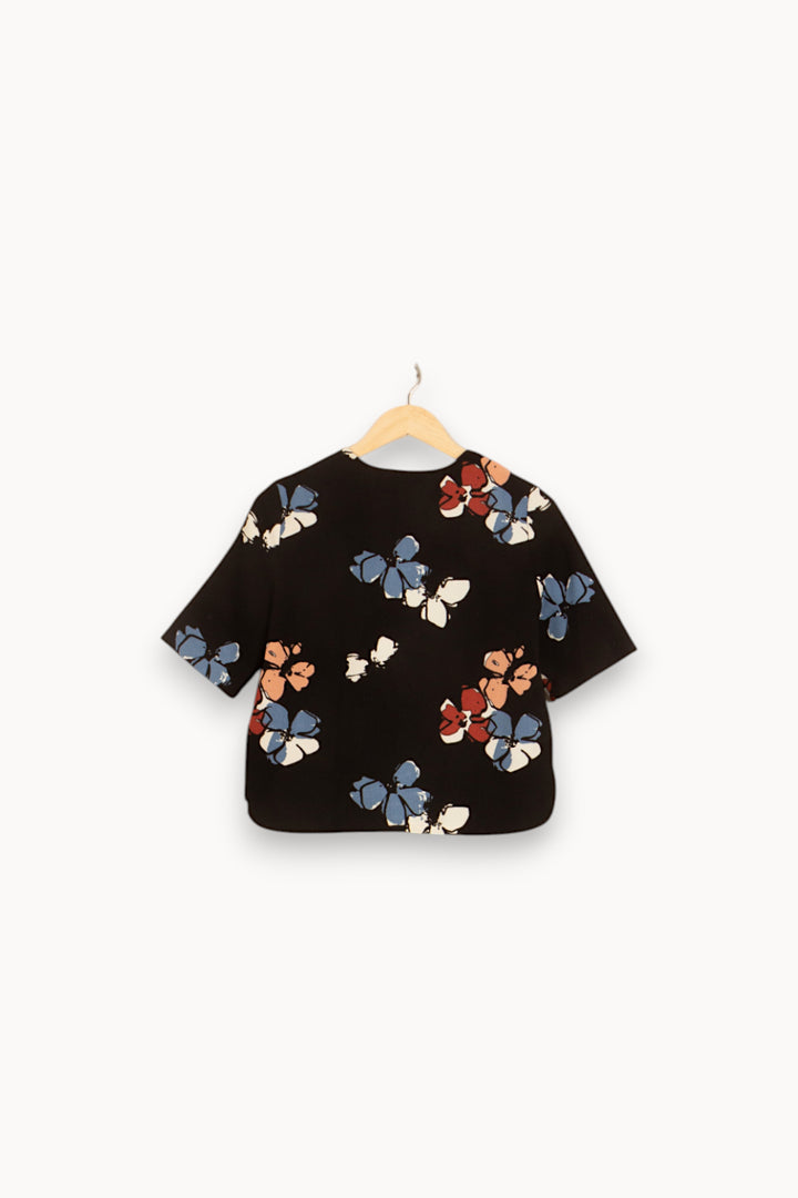 Blouse Noire et Bleue - Taille S/36 de la marque Suncoo | PARAD58869 - Vendu par Paradigme - Image 4