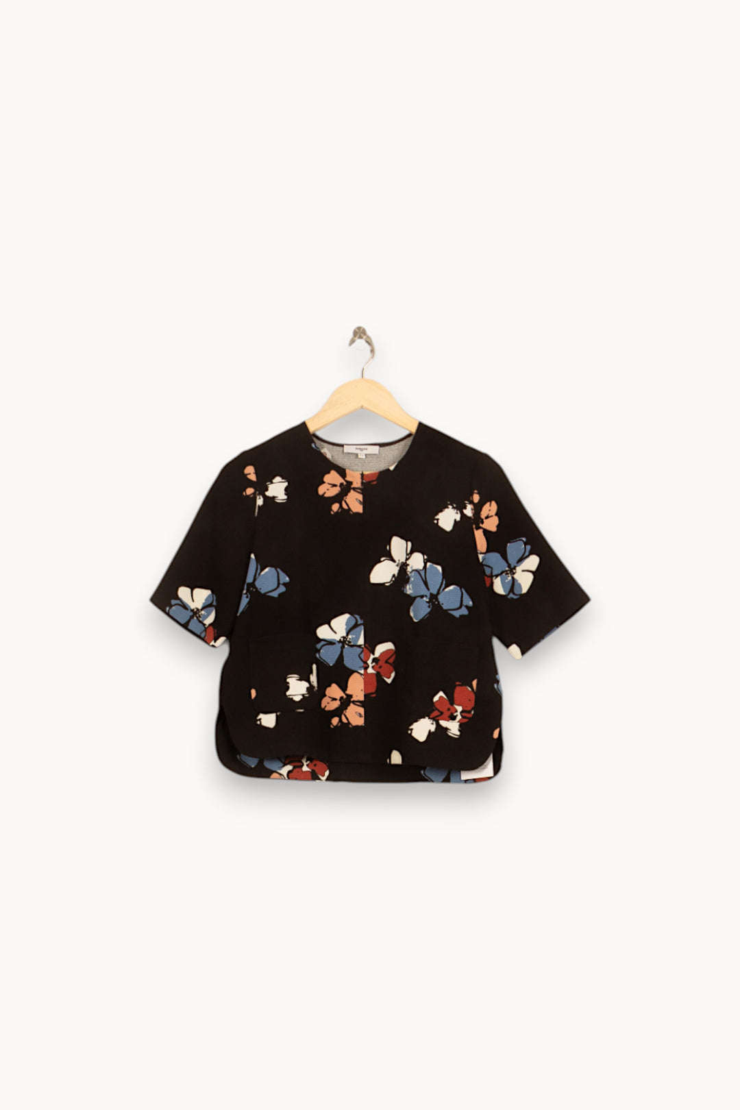 Blouse Noire et Bleue - Taille S/36 de la marque Suncoo | PARAD58869 - Vendu par Paradigme - Image 2