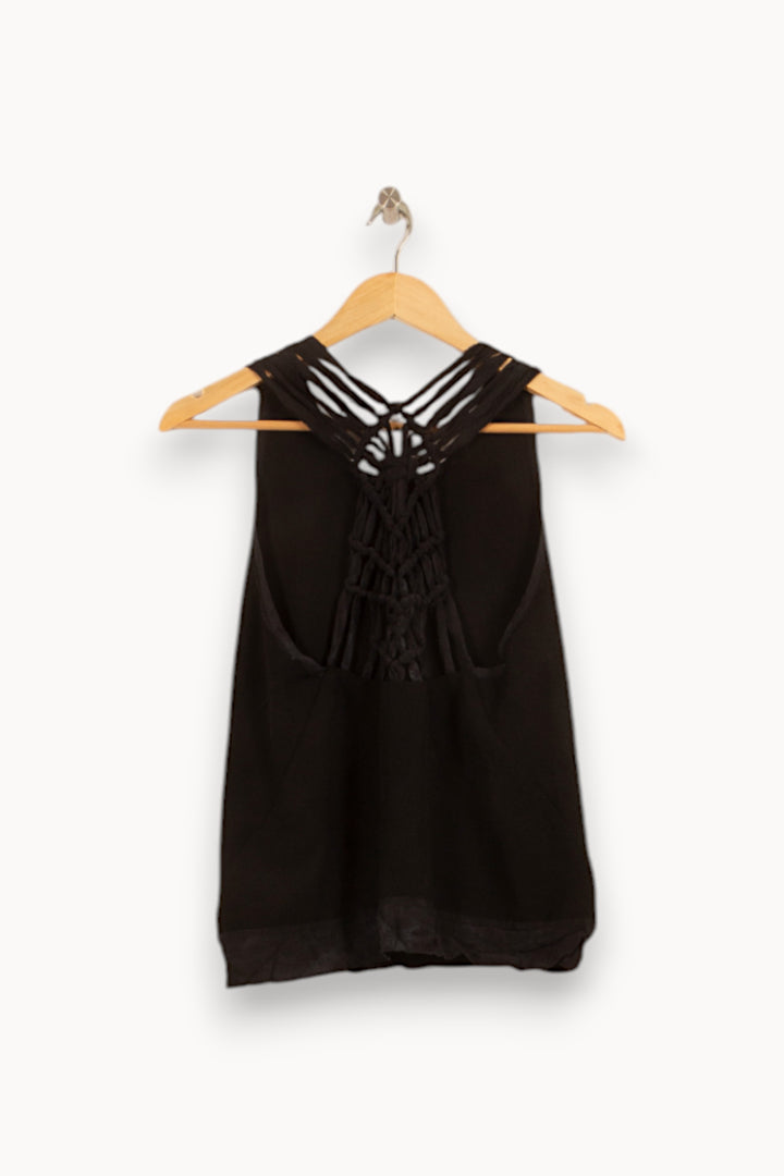 Débardeur Noir - Taille M/38 de la marque Maje | PARAD58870 - Vendu par Paradigme - Image 4