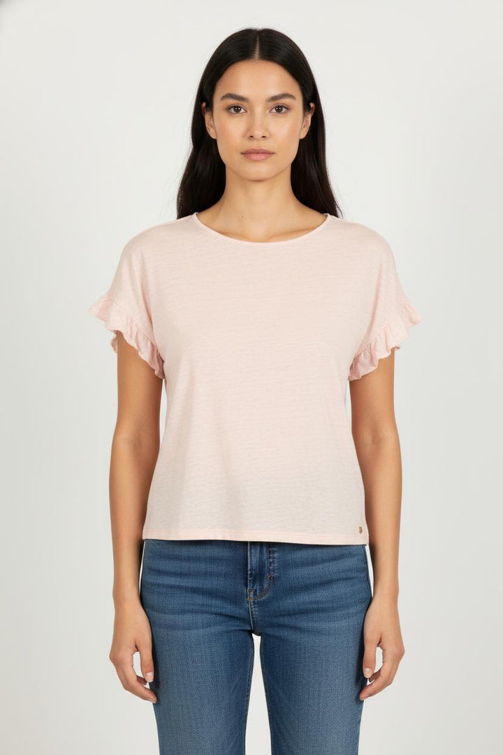Tee-shirt Rose - Taille S/36