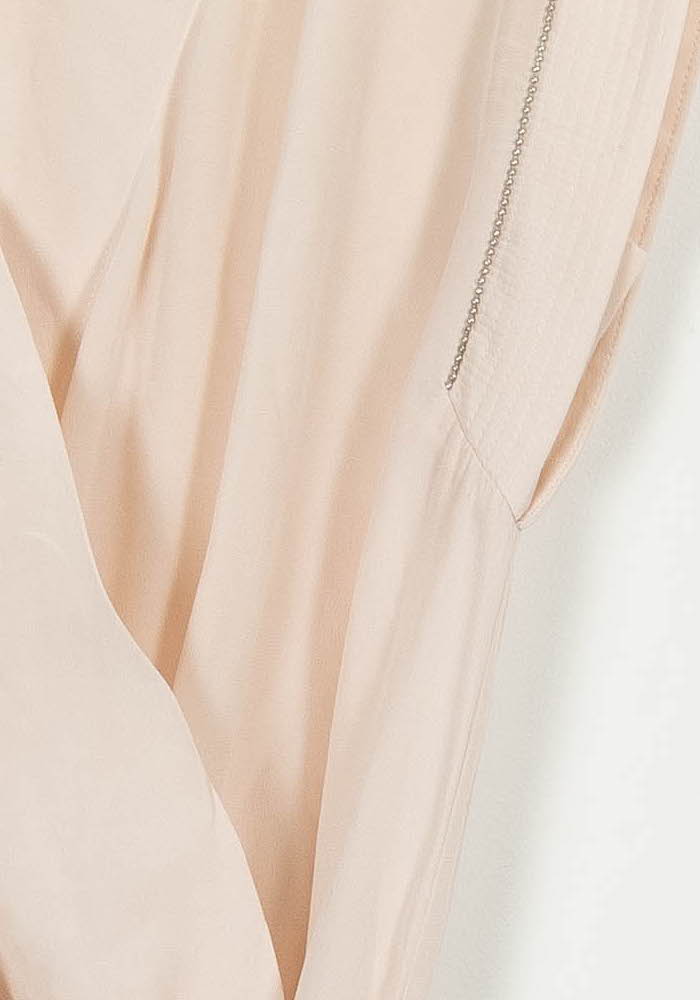 Robe Cache-Cœur Rose - Taille S/36 de la marque IKKS | PARAD58878 - Vendu par Paradigme - Image 3