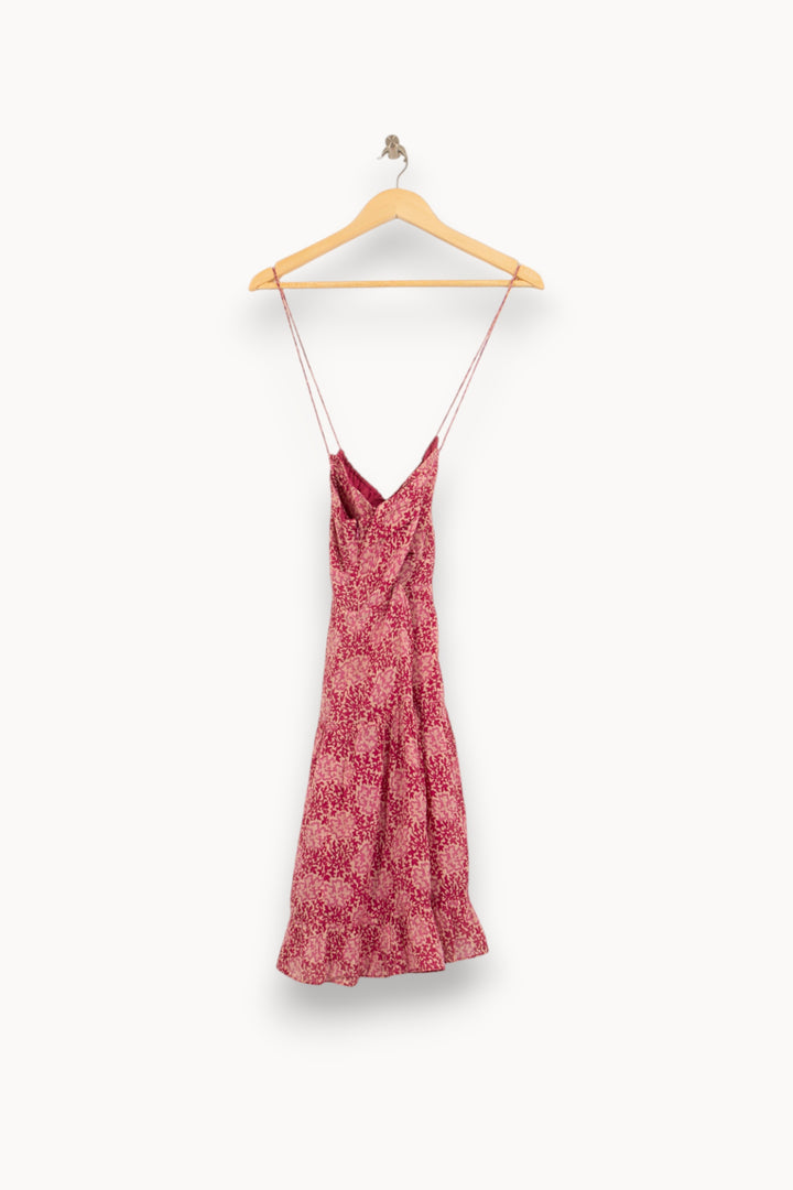 Robe Courte Rouge et Blanche - Taille M/38 de la marque Vanessa Bruno | PARAD58880 - Vendu par Paradigme - Image 4