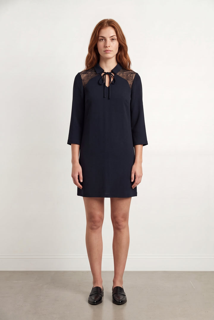 Robe Courte Bleue - Taille S/36 de la marque ZAPA | PARAD58882 - Vendu par Paradigme - Image 1