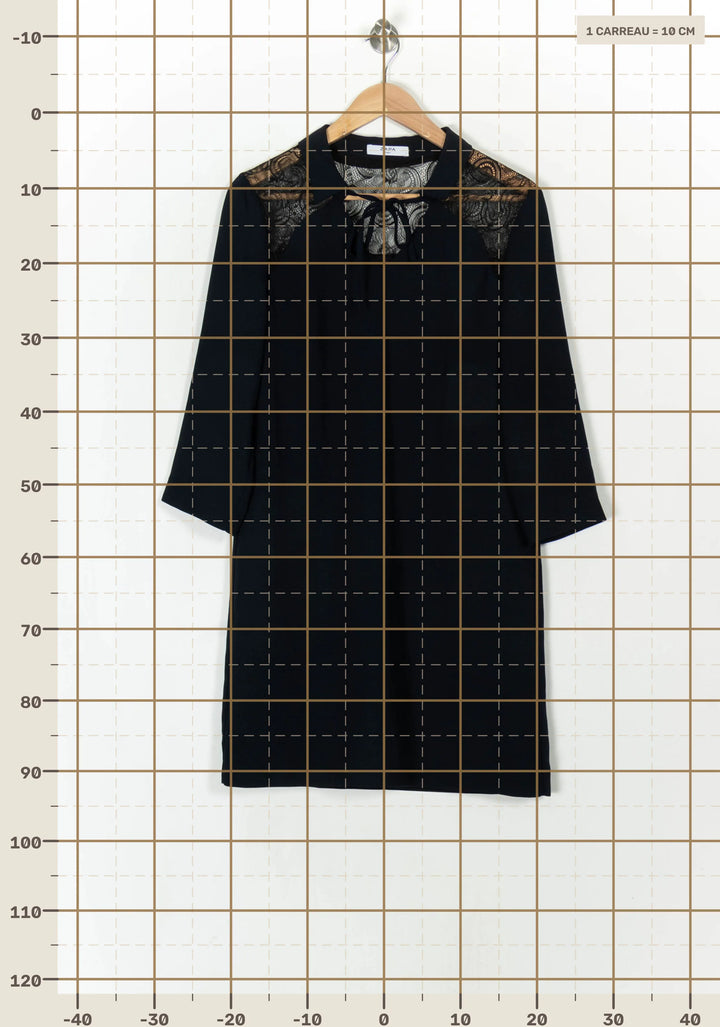 Robe Courte Bleue - Taille S/36 de la marque ZAPA | PARAD58882 - Vendu par Paradigme - Image 4