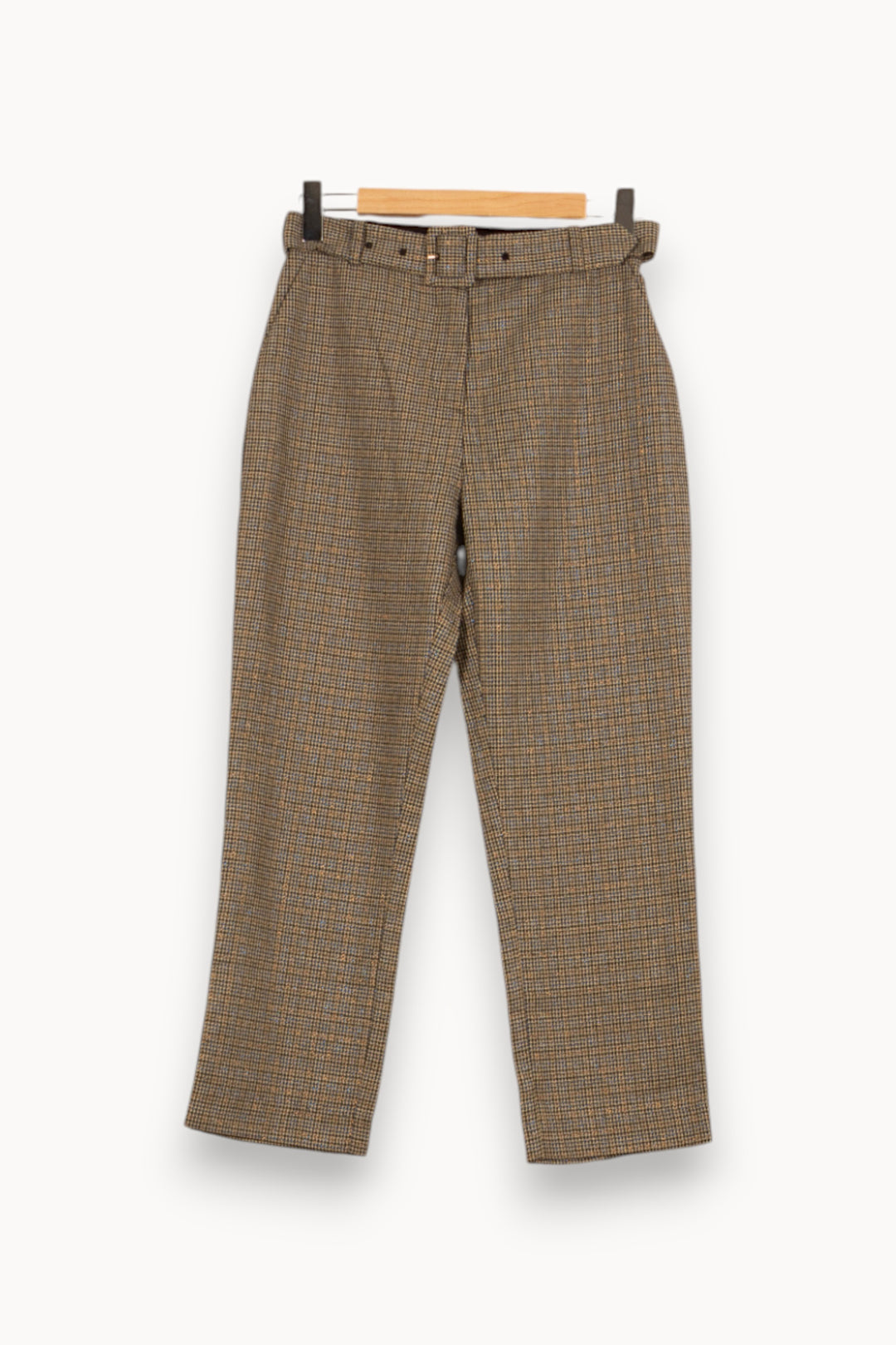 Pantalon Carreaux Beige et Marron - Taille M/38 de la marque Karl Marc John | PARAD58887 - Vendu par Paradigme - Image 2