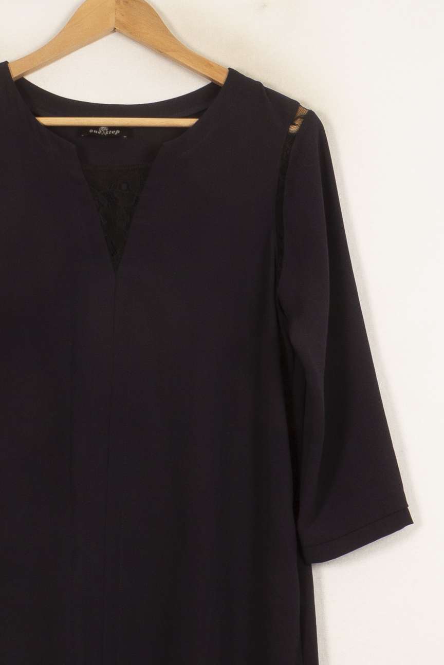 Robe Droite Bleue - Taille M/38 de la marque One Step | PARAD58888 - Vendu par Paradigme - Image 3