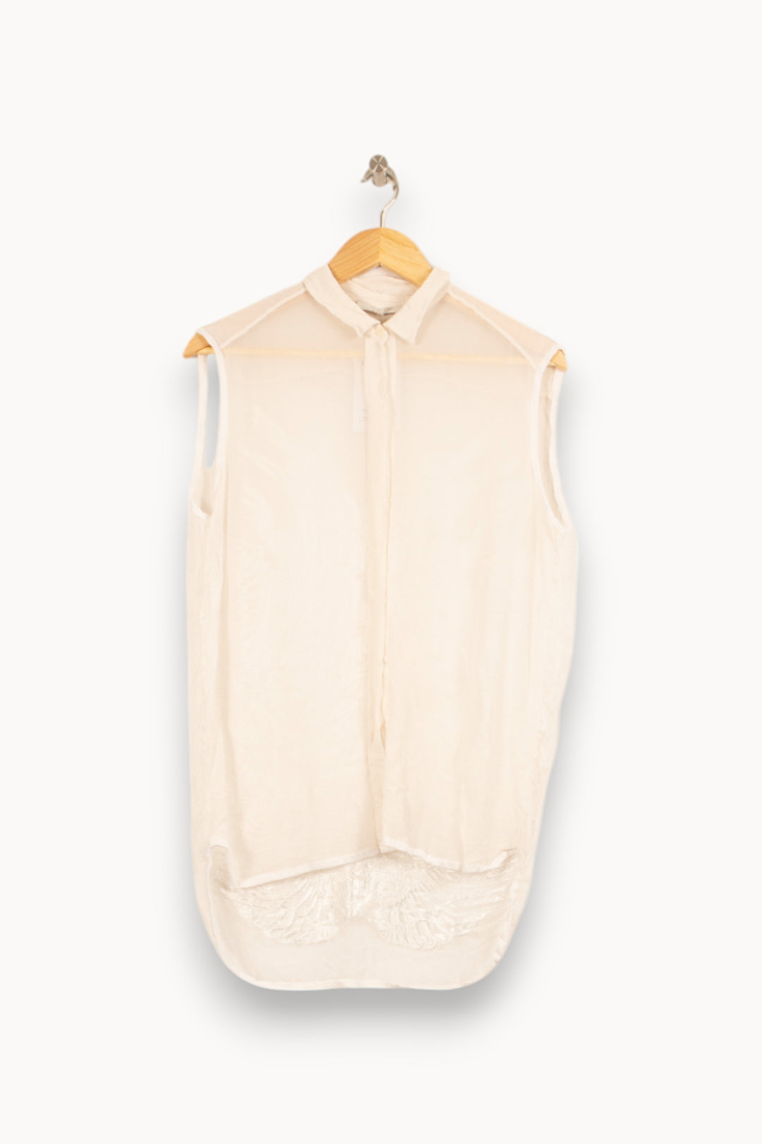 Blouse Sans Manches Blanche - Taille M/38 de la marque IRO | PARAD58896 - Vendu par Paradigme - Image 2