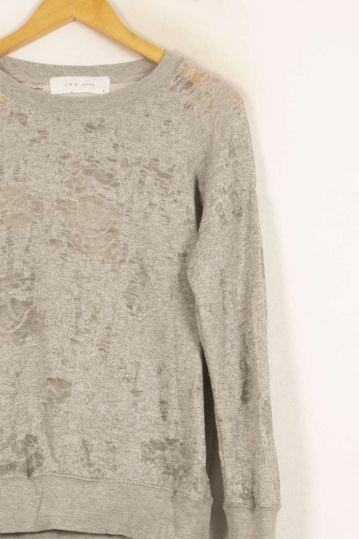 Sweat Gris - Taille L/40 de la marque IRO | PARAD58904 - Vendu par Paradigme - Image 3