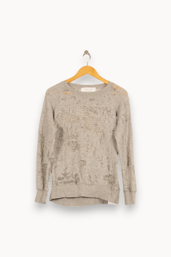 Sweat Gris - Taille L/40 de la marque IRO | PARAD58904 - Vendu par Paradigme - Image 2