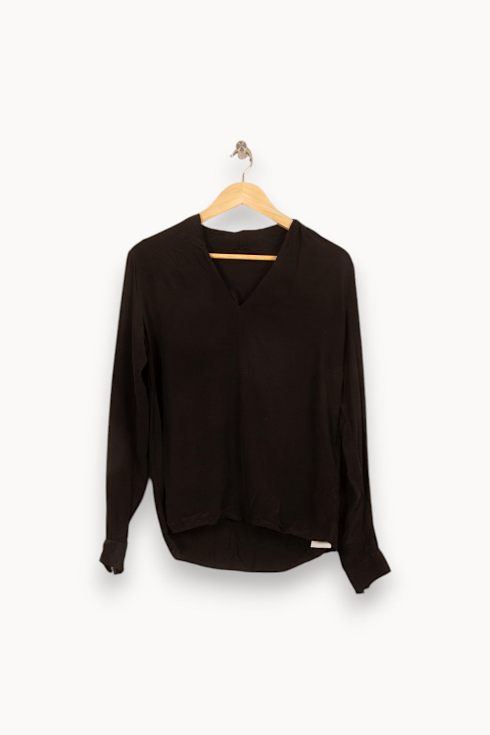 Blouse Noire - Taille M/38 de la marque IKKS | PARAD58907 - Vendu par Paradigme - Image 2