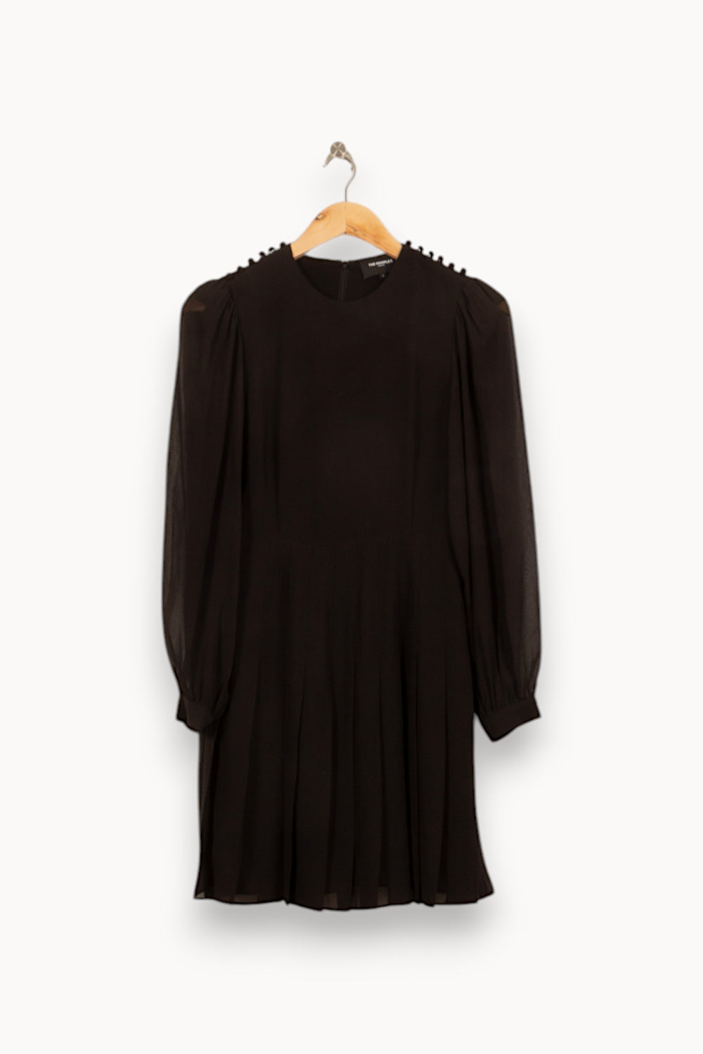 Robe Courte Noire - Taille XS/34 de la marque The Kooples | PARAD58913 - Vendu par Paradigme - Image 2
