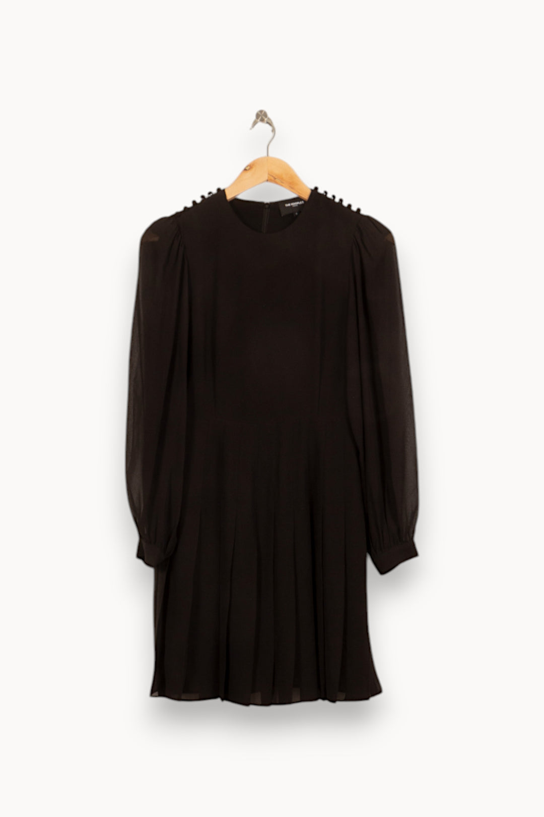 Robe Courte Noire - Taille XS/34 de la marque The Kooples | PARAD58913 - Vendu par Paradigme - Image 2