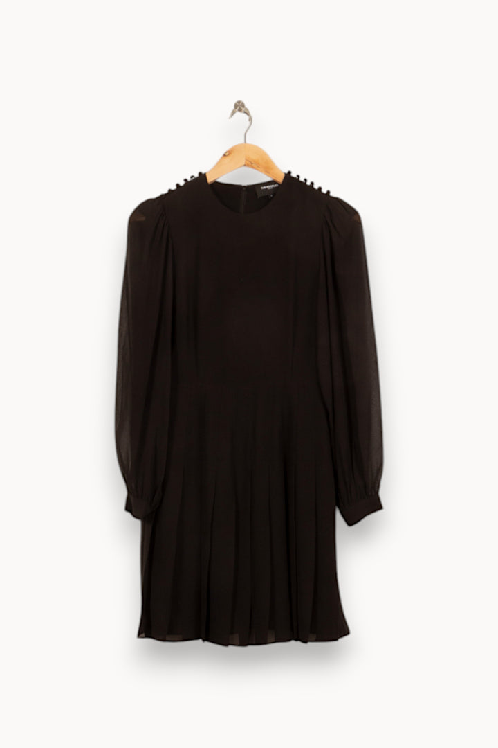 Robe Courte Noire - Taille XS/34 de la marque The Kooples | PARAD58913 - Vendu par Paradigme - Image 2
