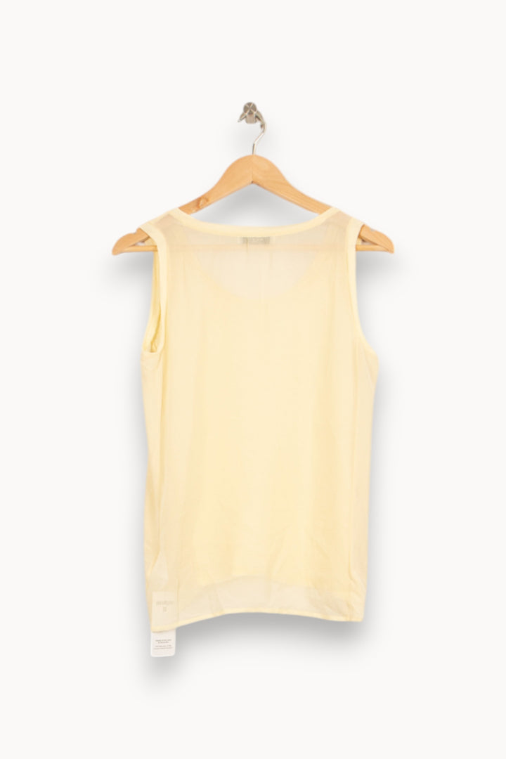 Débardeur Jaune - Taille S/36 de la marque Sandro | PARAD58918 - Vendu par Paradigme - Image 4