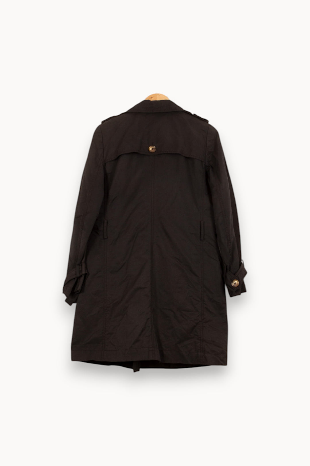 Trench Noir - Taille L/40 de la marque Gerard Darel | PARAD58922 - Vendu par Paradigme - Image 4