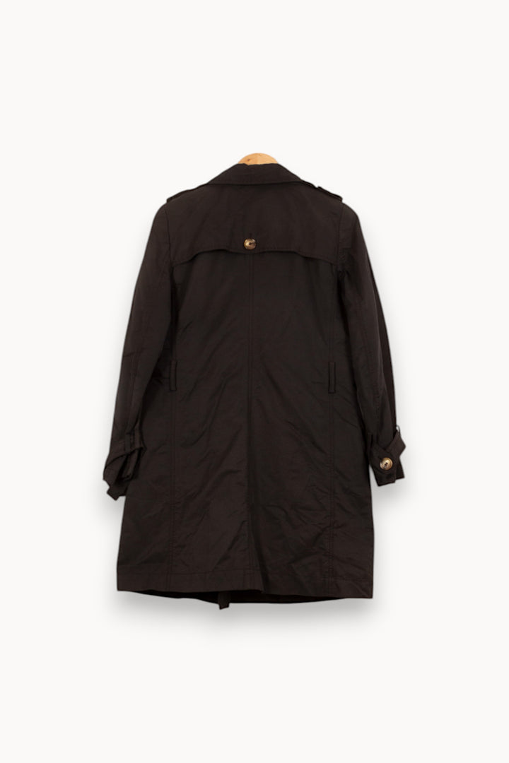 Trench Noir - Taille L/40 de la marque Gerard Darel | PARAD58922 - Vendu par Paradigme - Image 4
