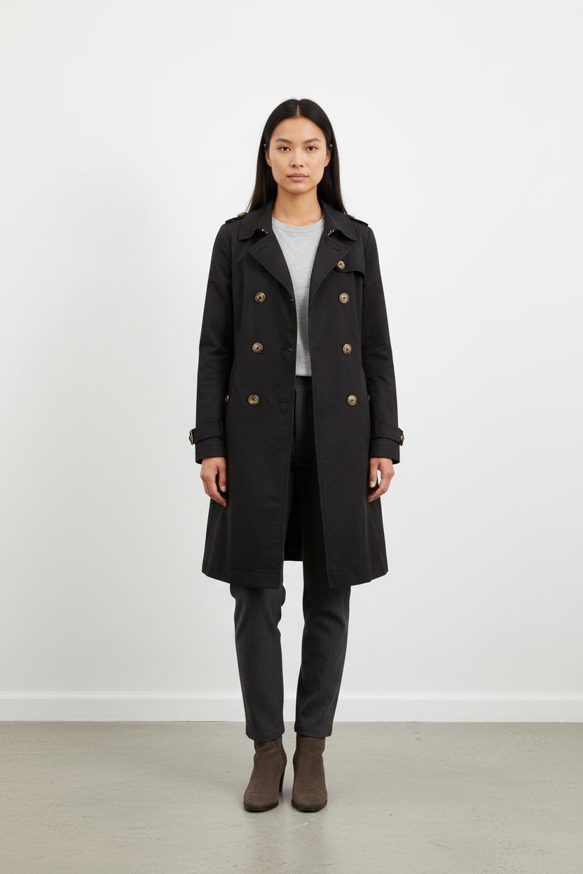 Trench Noir - Taille L/40