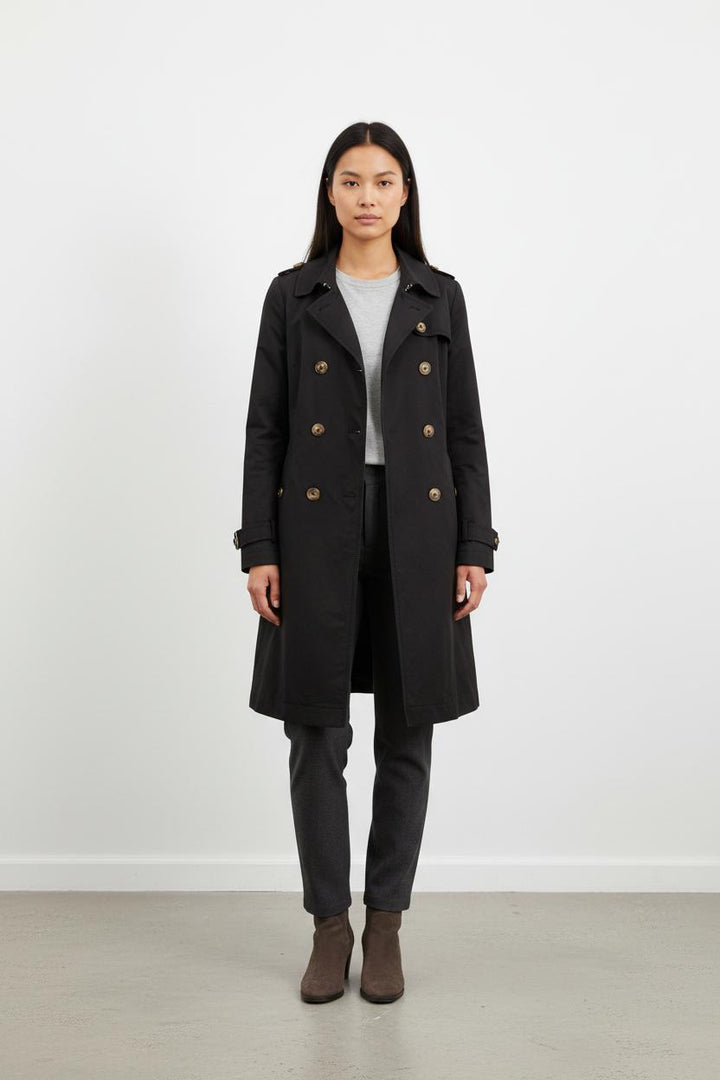 Trench Noir - Taille L/40