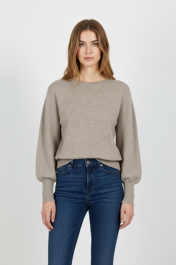 Pull Beige - Taille XS/34 de la marque Caroll | PARAD58929 - Vendu par Paradigme - Image 1