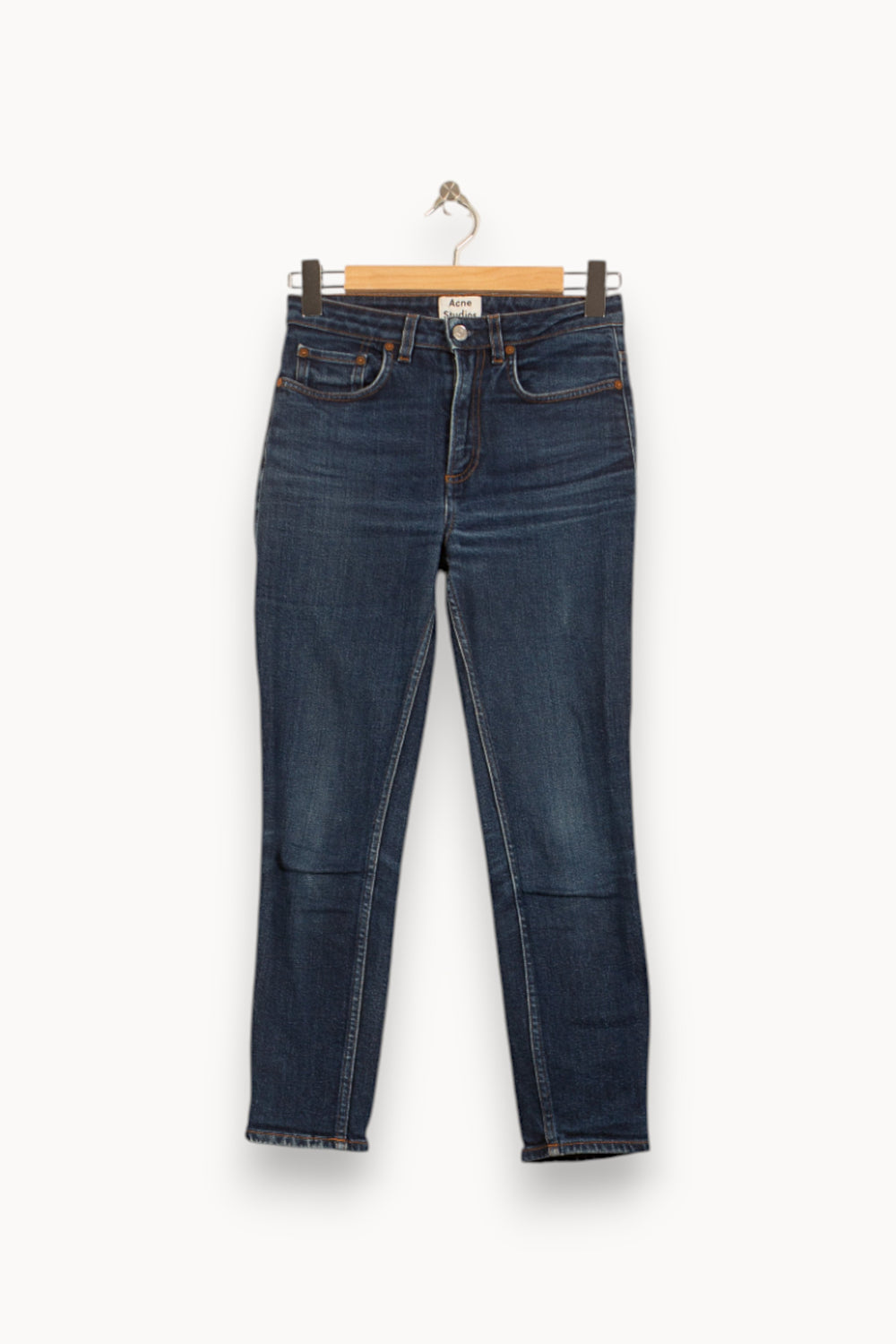 Jean Slim Bleu - Taille M/38 de la marque Acne Studios | PARAD58937 - Vendu par Paradigme - Image 2