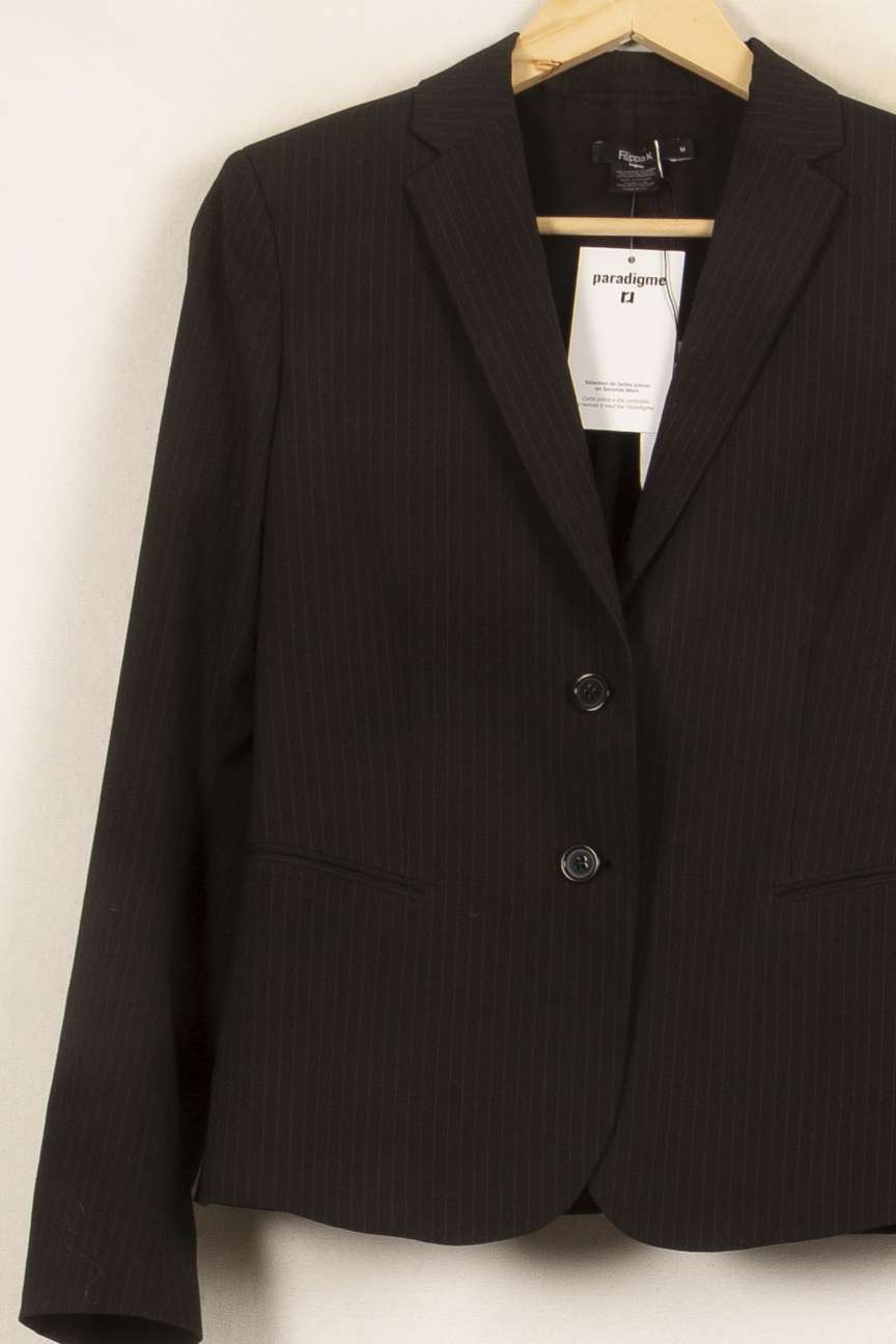 Blazer Noir - Taille M/38 de la marque Filippa K | PARAD58938 - Vendu par Paradigme - Image 3