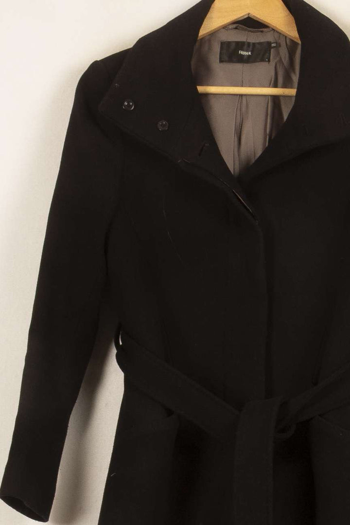Manteau Noir - Taille M/38 de la marque Filippa K | PARAD58940 - Vendu par Paradigme - Image 3