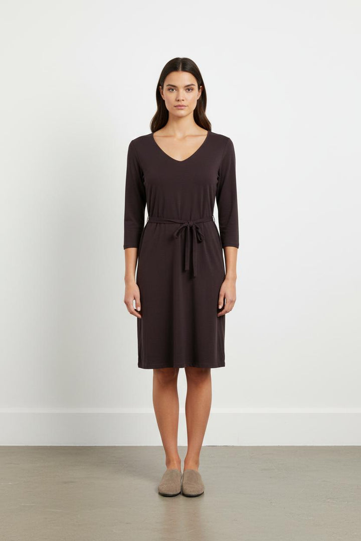 Robe Ceinturée Violette - Taille M/38