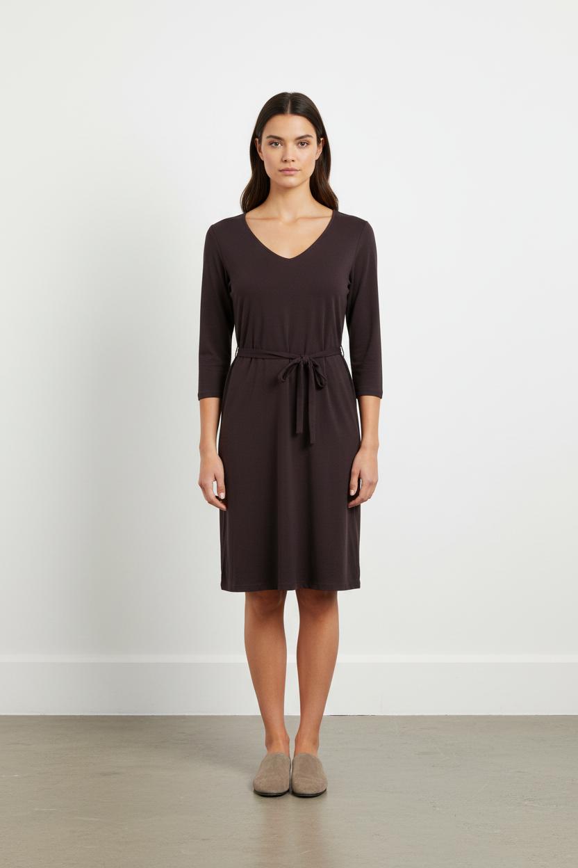 Robe Ceinturée Violette - Taille M/38