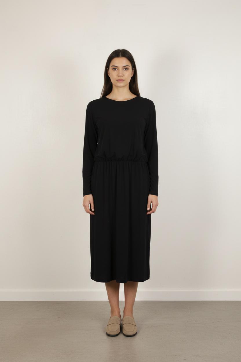 Robe Midi Noire - Taille S/36