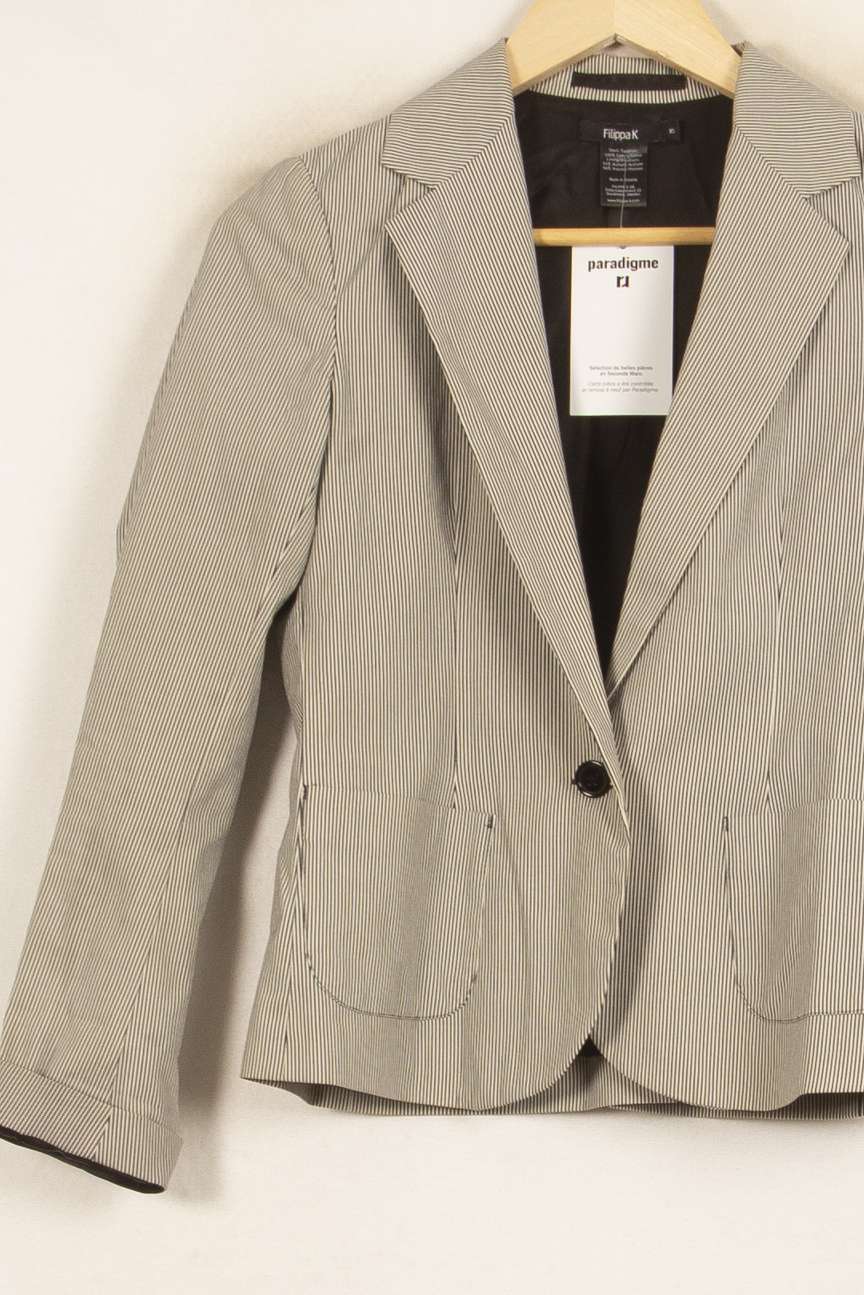 Blazer Beige - Taille XS/34 de la marque Filippa K | PARAD58946 - Vendu par Paradigme - Image 3