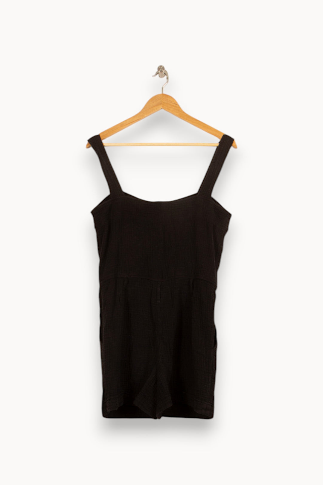 Combishort Noir - Taille M/38 de la marque Sézane | PARAD58957 - Vendu par Paradigme - Image 4