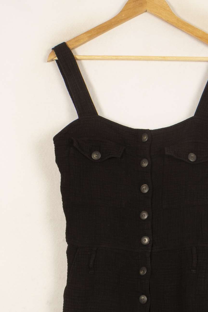 Combishort Noir - Taille M/38 de la marque Sézane | PARAD58957 - Vendu par Paradigme - Image 3