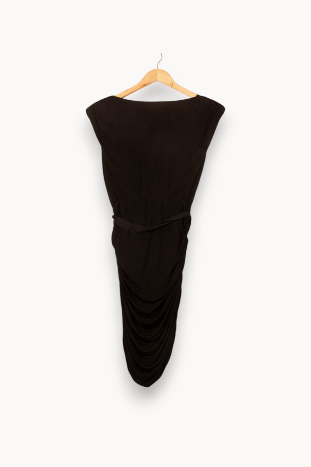 Robe Courte Noire - Taille S/36 de la marque Sandro | PARAD58973 - Vendu par Paradigme - Image 4
