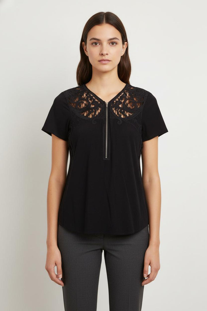 Blouse Noire - Taille XS/34