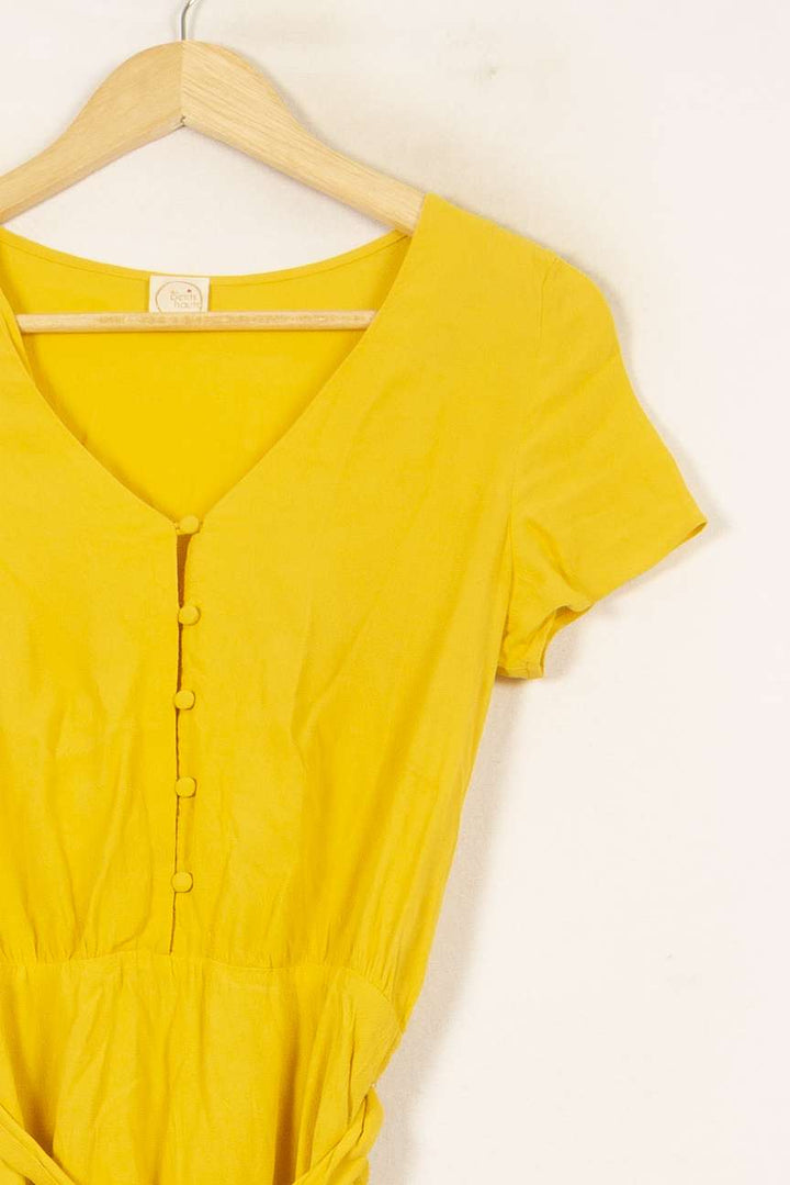 Robe Courte Jaune - Taille XS/34 de la marque Des petits hauts | PARAD58979 - Vendu par Paradigme - Image 3