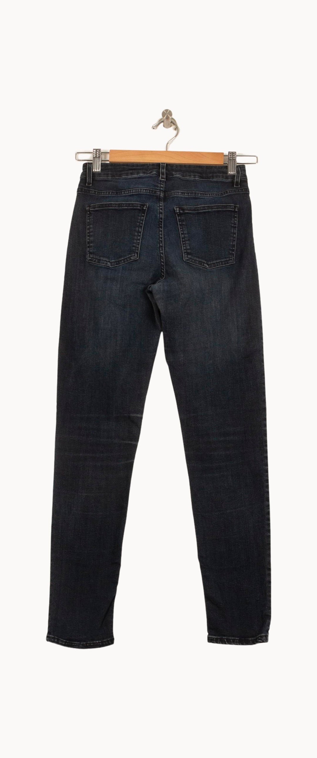 Jean Slim Bleu Foncé - Taille M/38 de la marque Acne Studios | PARAD58981 - Vendu par Paradigme - Image 4