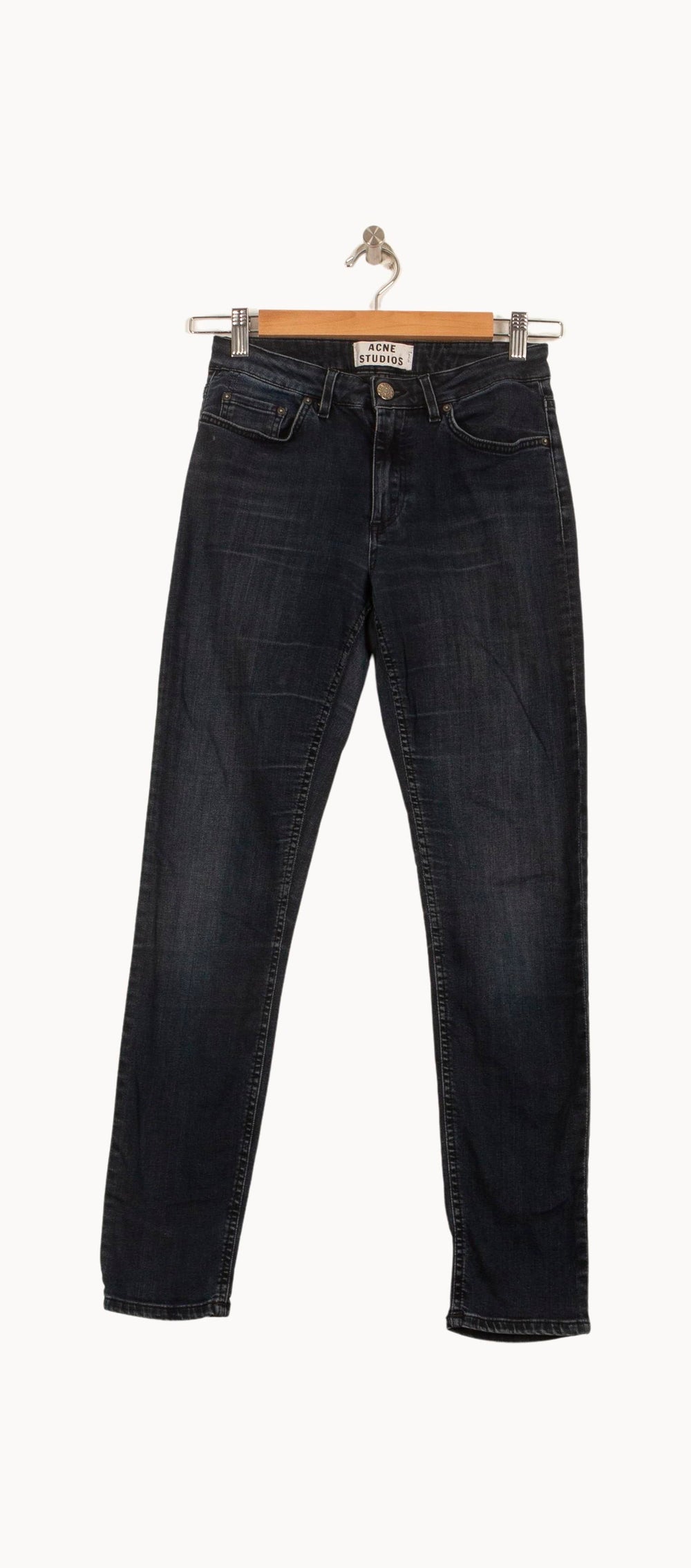 Jean Slim Bleu Foncé - Taille M/38 de la marque Acne Studios | PARAD58981 - Vendu par Paradigme - Image 2