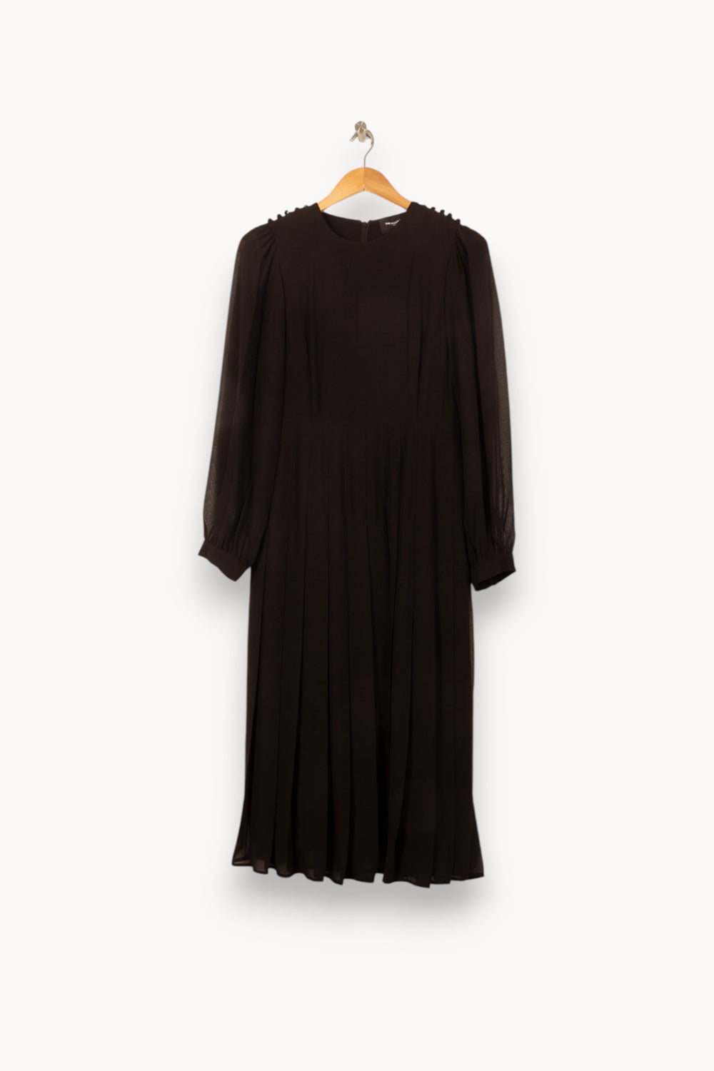 Robe Longue Noire - Taille S/36 de la marque The Kooples | PARAD58987 - Vendu par Paradigme - Image 2