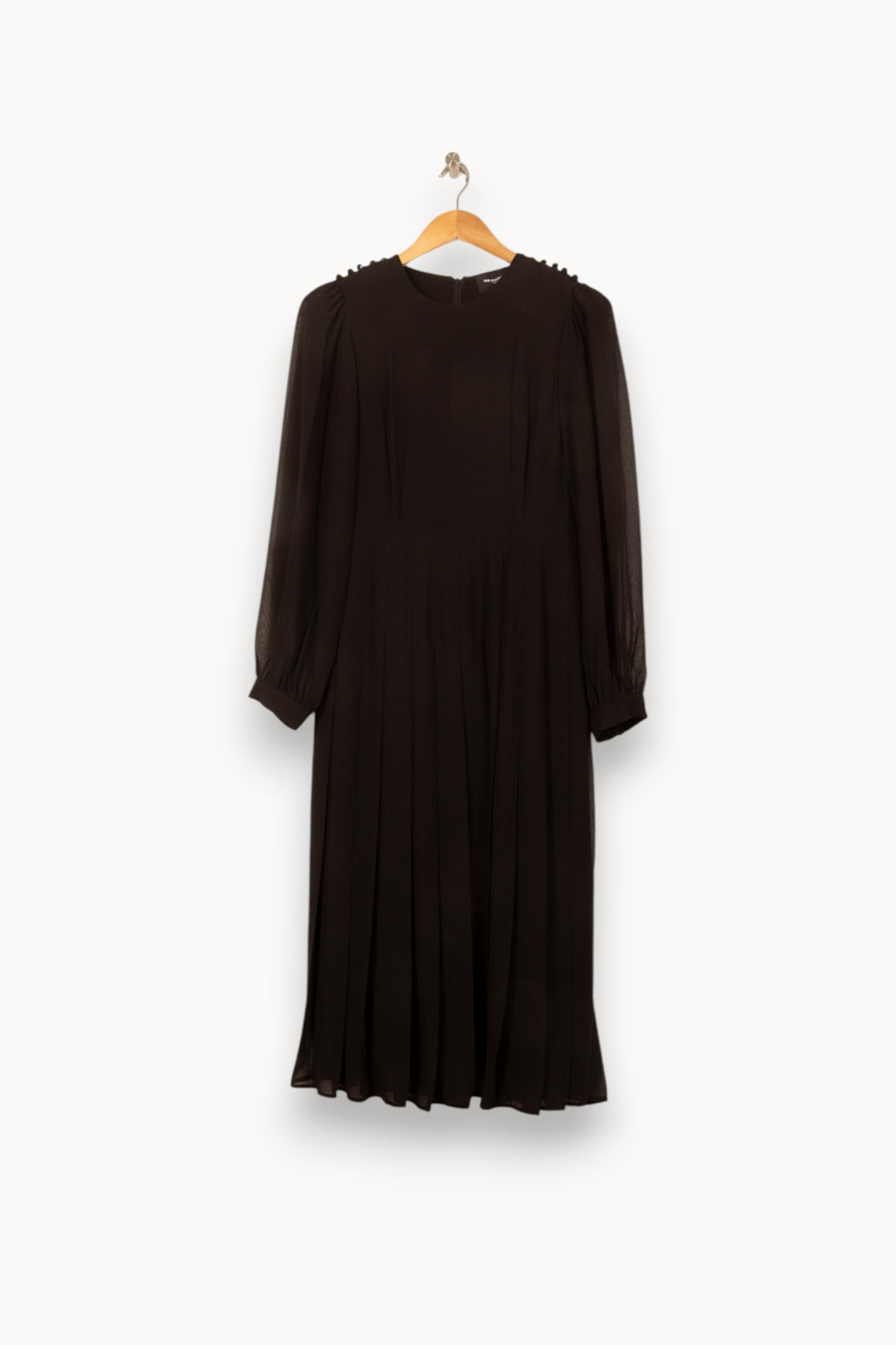 Robe Longue Noire - Taille S/36 de la marque The Kooples | PARAD58987 - Vendu par Paradigme - Image 2